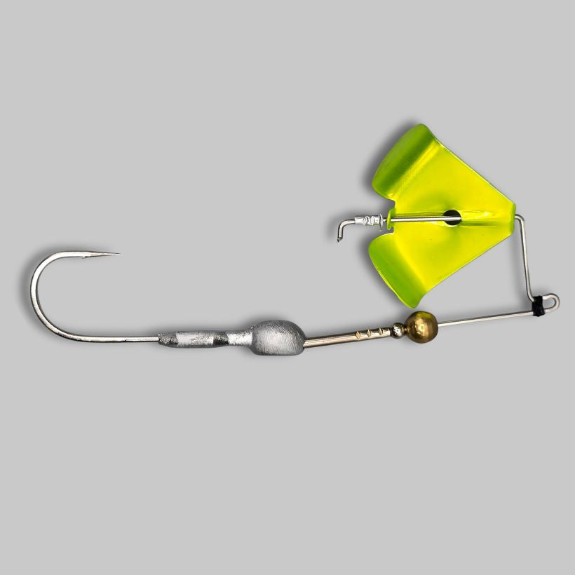 Brazalo Custom Lures M1 Pro Buzzbaits - Candy Chartreuse