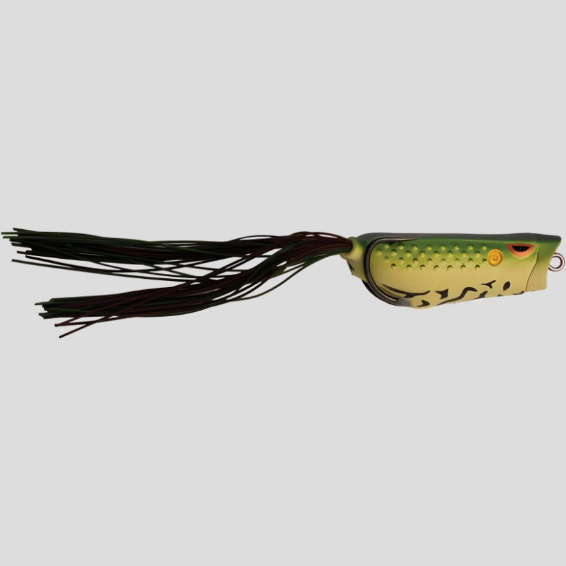 G-Ratt Baits Popping Frog 2.3" Topwater Bass Frog Lure - Bullfrog