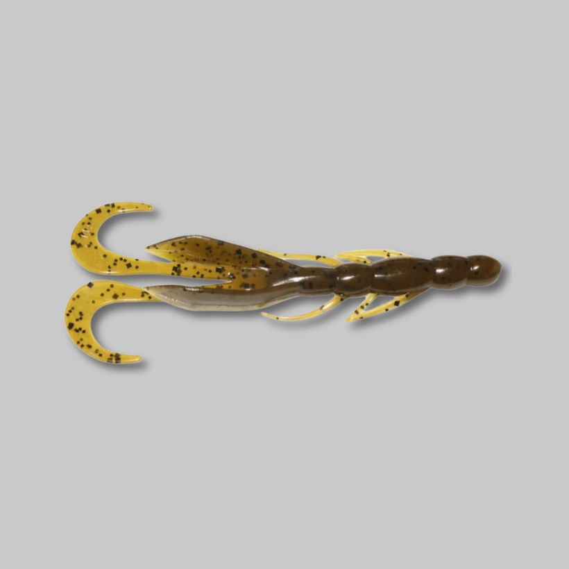 Burtek Tackle Dirty Hawg Creature Baits - Green Pumpkin