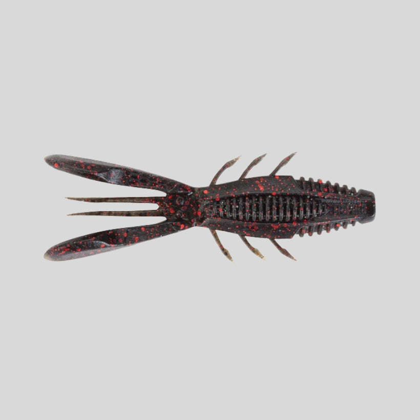 Rapala Crush City Bronco Bug 4 inch creature bait soft plastic bass fishing lure with unique swimming appendages and weedless design