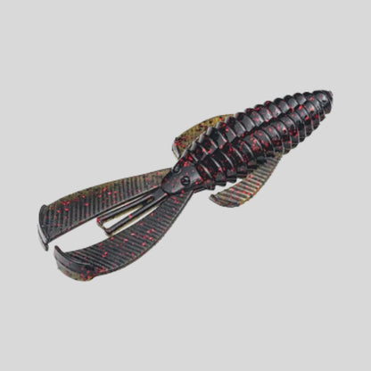 Strike King Rage Bug 4 inch creature bait soft plastic bass fishing lure designed for flipping and pitching heavy cover