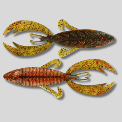 Big Bite Baits Fighting Frog 4 inch soft plastic frog bait for flipping pitching and heavy cover bass fishing