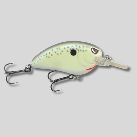 SPRO Little John MD 50 medium diving crankbait for bass fishing with tungsten weight transfer - Cell Mate