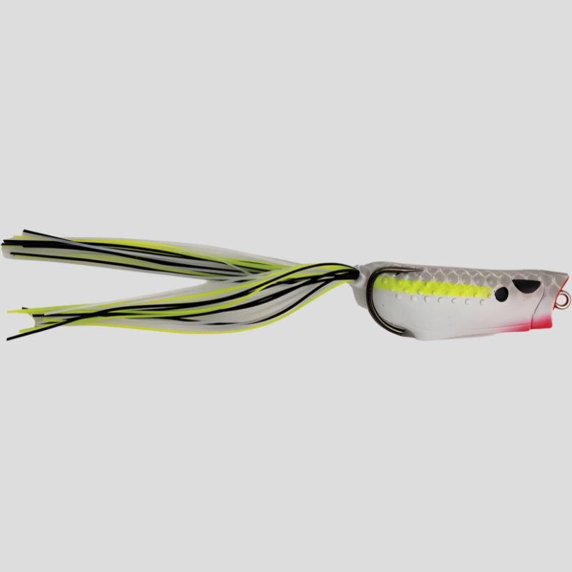 G-Ratt Baits Popping Frog 2.3" Topwater Bass Frog Lure - Chartreuse Shad