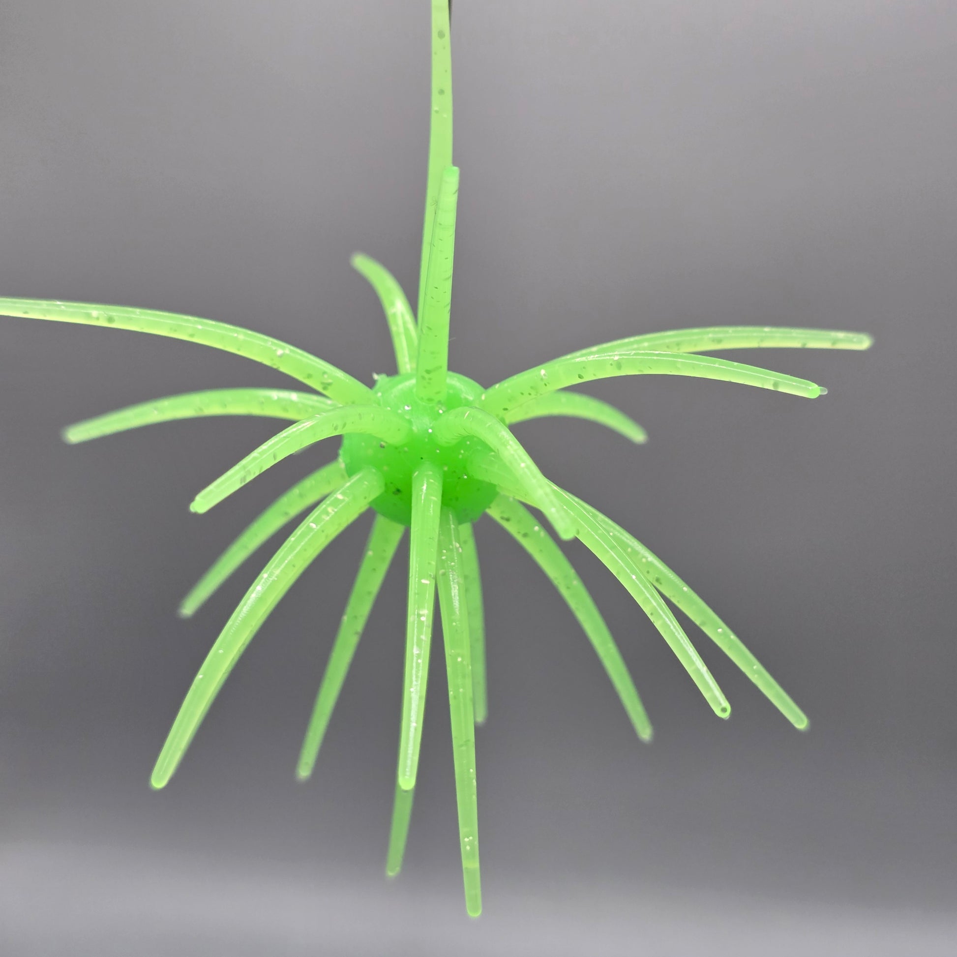 Brazalo Urchin Bait TPE pre-rigged bass fishing lure available in 19mm and 25mm sizes