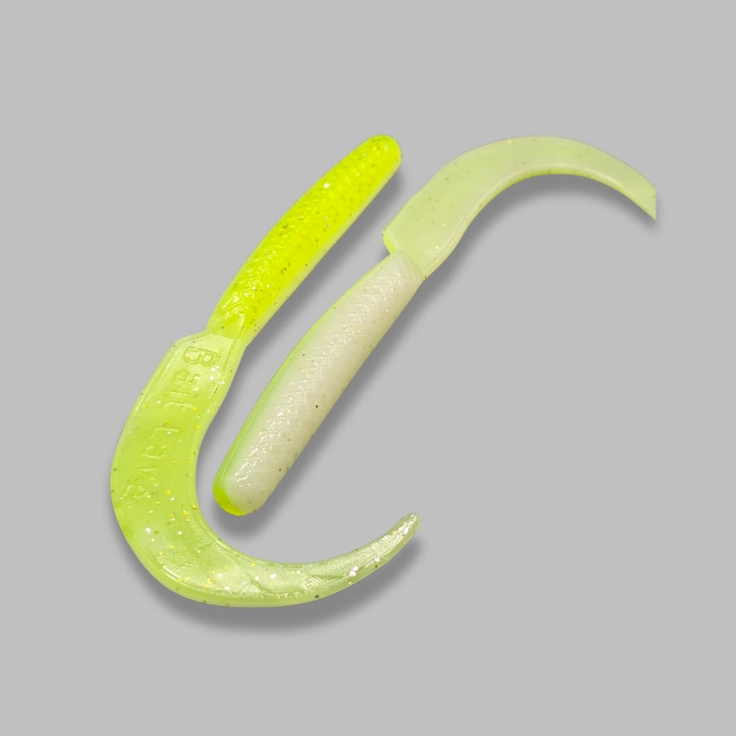 Bait Cave Saber Tail – Curved Blade Trailer With Low-Drag Action