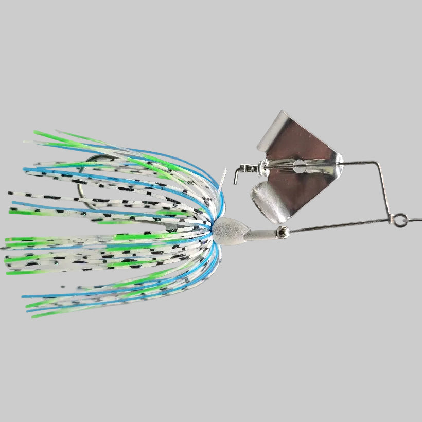 Brazalo Skirted Wee Whacker - Citrus Shad w/ Silver Blade
