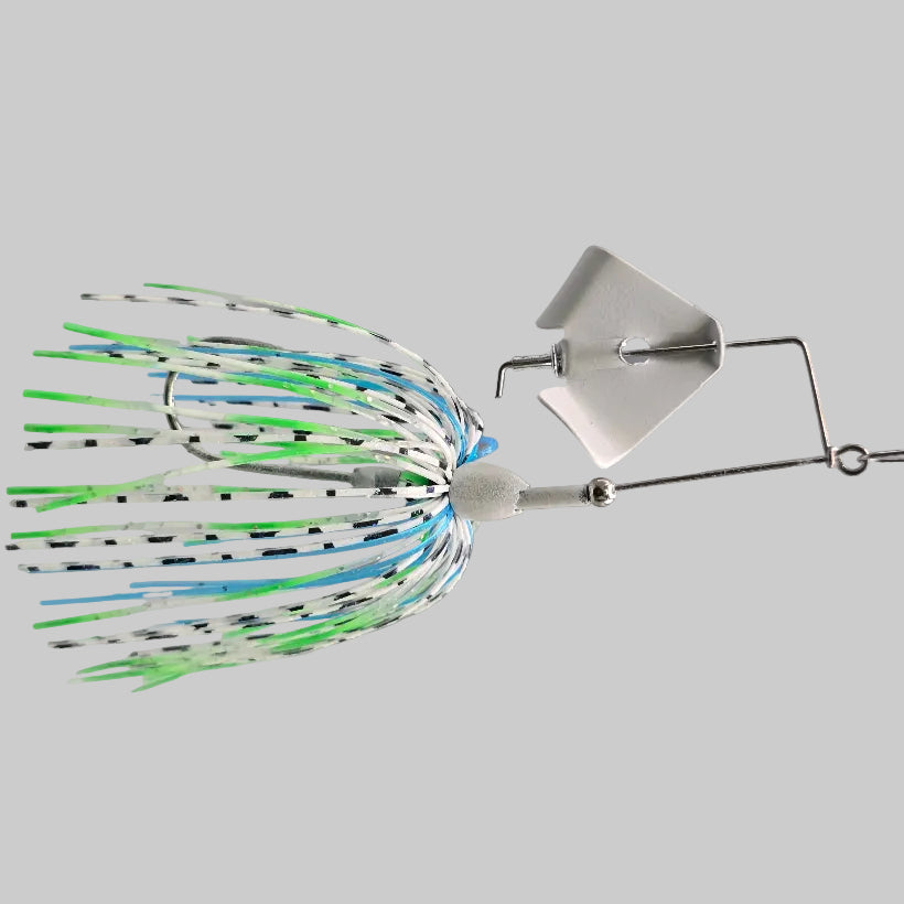 Brazalo Skirted Wee Whacker - Citrus Shad w/ White Blade