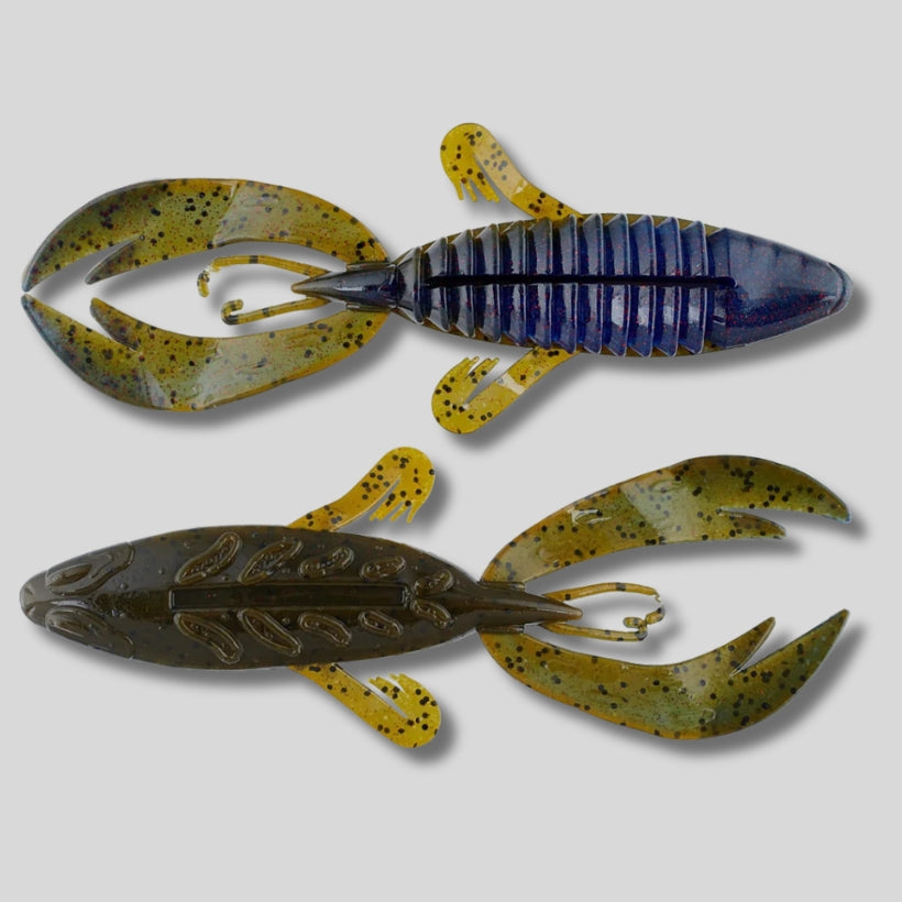 Big Bite Baits Fighting Frog 4 inch soft plastic frog bait for flipping pitching and heavy cover bass fishing