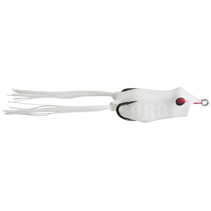Copper Red Baits Loud Mouth (popper) Edition Frogs - WhiteOut