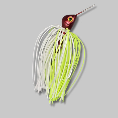 Brazalo 501 blade tandem spinnerbait with Indiana and Oklahoma blades