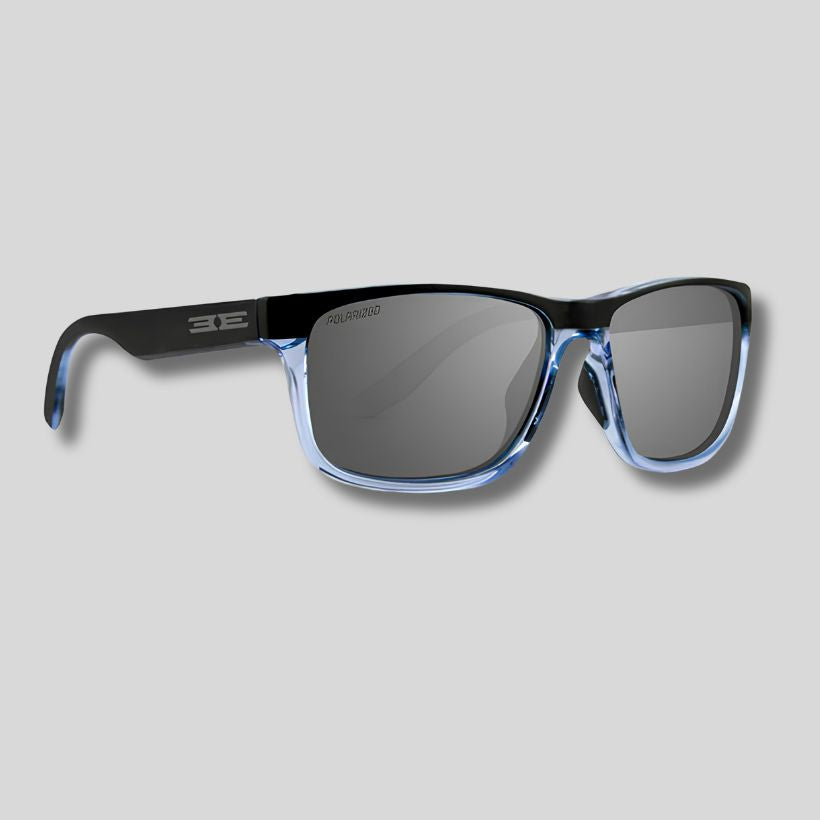 Delta Mancos (matte black-crystal blue/polarized flash mirror) - Epoch Eyewear