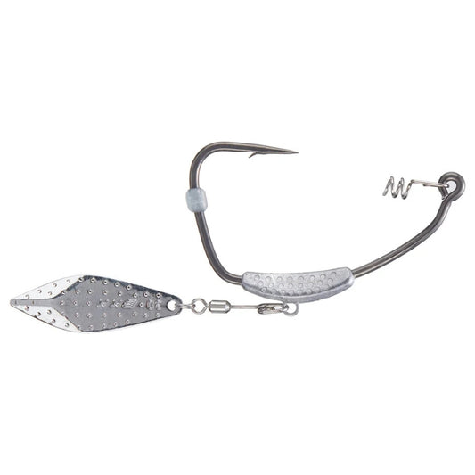 BKK Titan Diver Hook – Weighted Swimbait Hook with Blade & Spring Lock