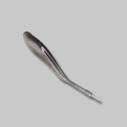 Hog Farmer Stroll Shad straight-tail minnow soft plastic for forward-facing sonar and finesse bass fishing