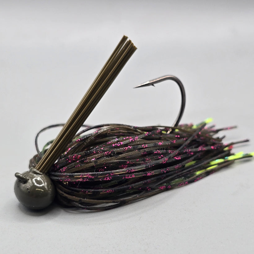 Brazalo Custom Lures Tungsten Football Jigs - Firefly