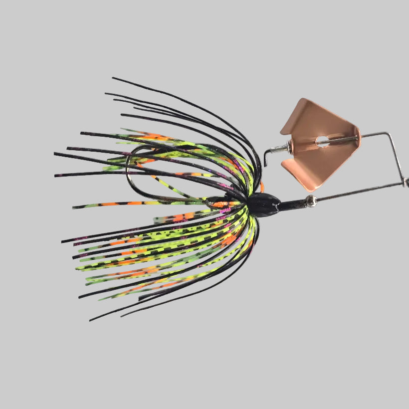 Brazalo Skirted Wee Whacker - Firetiger w/ Copper Blade