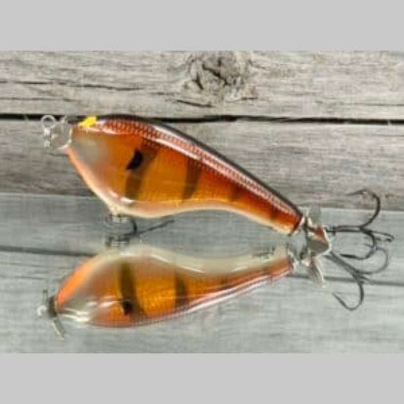 Black Label Tease Prop Bait balsa topwater lure with front and rear prop blades