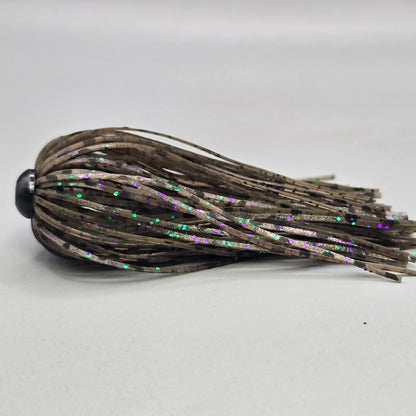 Brazalo Custom Lures 2 pack aluminum hub punch skirts for bass fishing heavy cover rigs