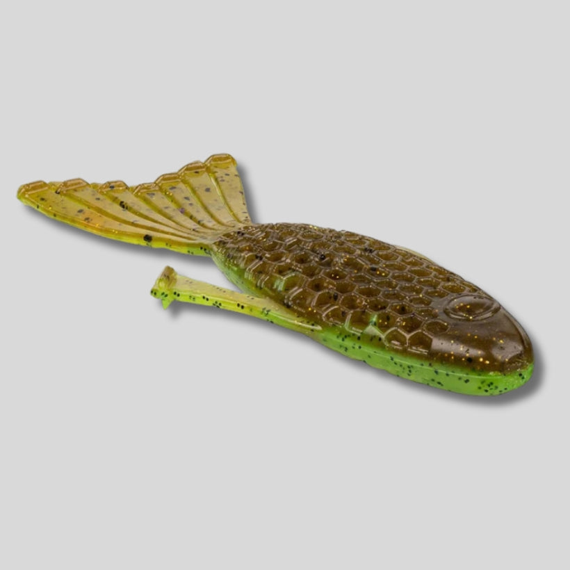 NetBait HexTek Bull Bream 4 inch bluegill imitation soft plastic bass fishing bait 6 pack
