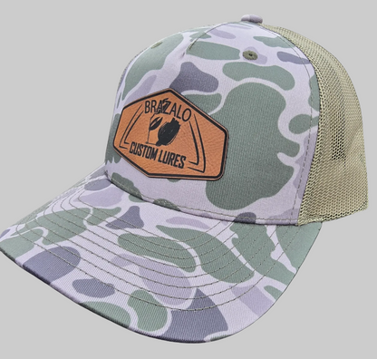 gray camo hat
