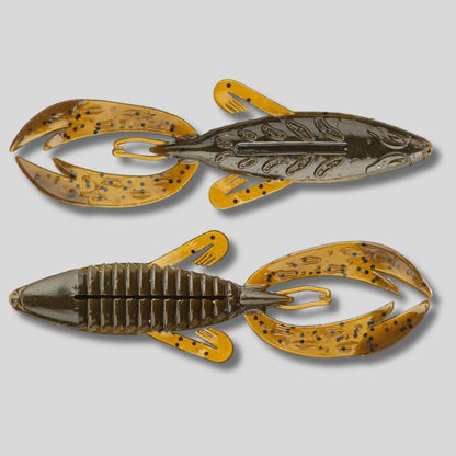 Big Bite Baits Fighting Frog 4 inch soft plastic frog bait for flipping pitching and heavy cover bass fishing