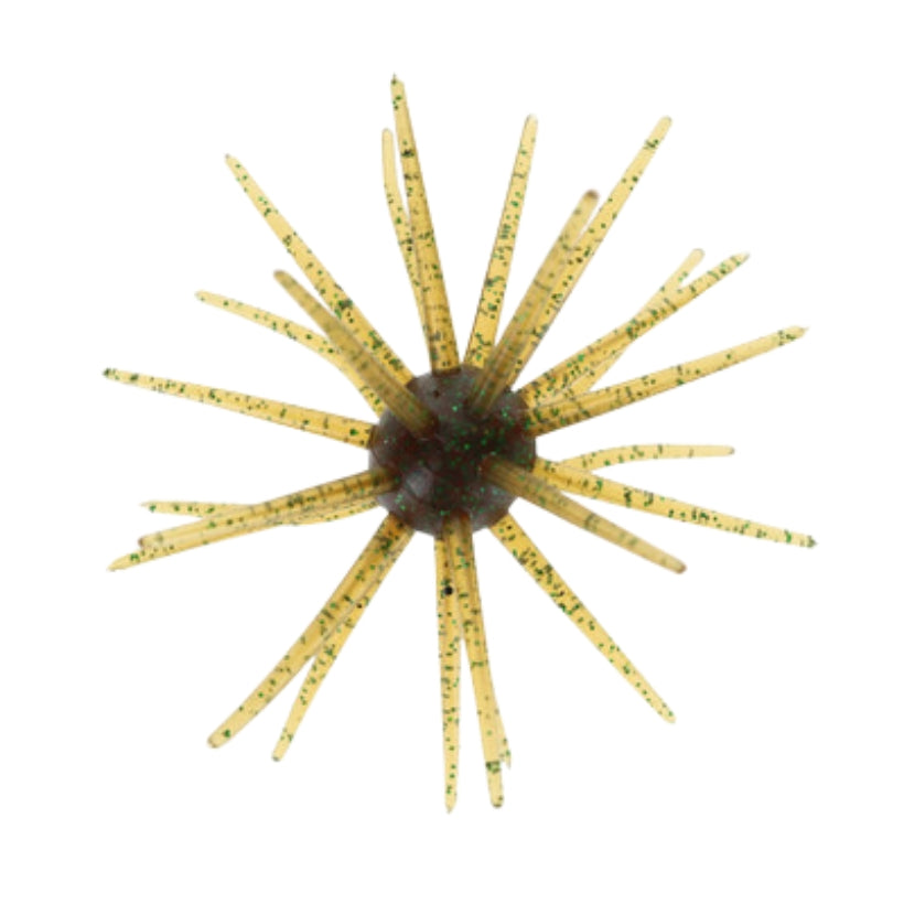 Queen Tackle Porcupine Ball 20mm finesse urchin bait for forward-facing sonar and jig head fishing