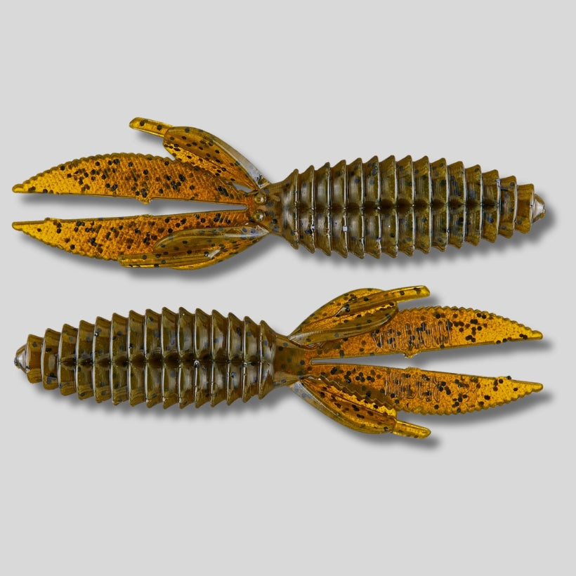 Reaction Innovations Sweet Beaver 4.2 inch soft plastic creature bait for flipping pitching and heavy cover bass fishing
