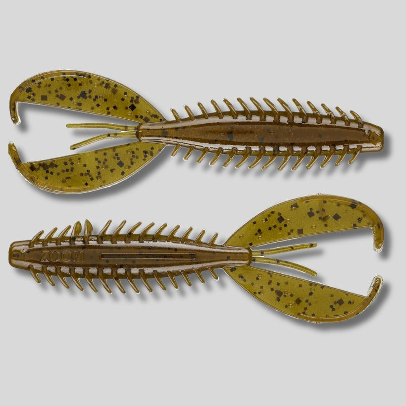 Zoom Mid Size Z-Craw 4 inch creature bait soft plastic bass fishing lure for flipping pitching and jig trailers