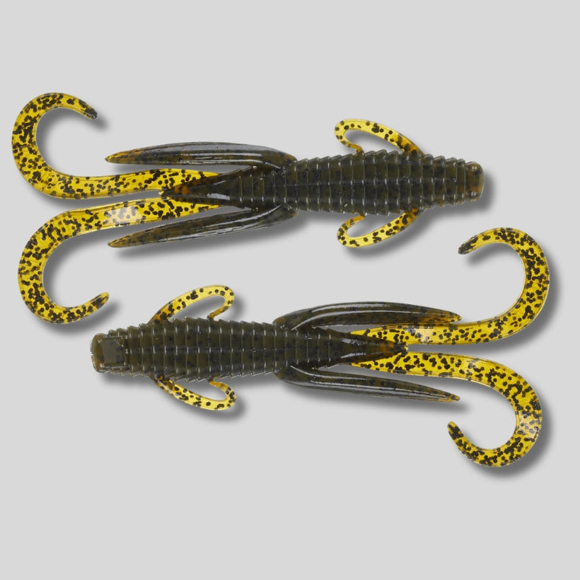 Reaction Innovations Man Bear Pig 5 inch soft plastic creature bait for flipping pitching and bass fishing heavy cover