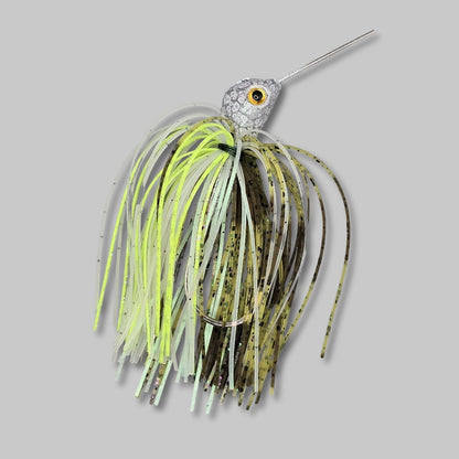 Brazalo 501 blade tandem spinnerbait with Indiana and Oklahoma blades