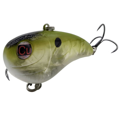 Copper Red Baits Snatchin Shad Lipless Crankbait - Green Halo