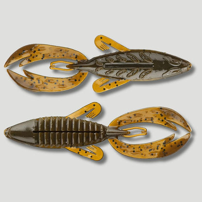 Green Pumpkin - Big Bite Baits Dean Rojas Fighting Frog 4 inch soft plastic flipping and pitching bait for bass fishing, 25 pack





    

Do you like this personality?