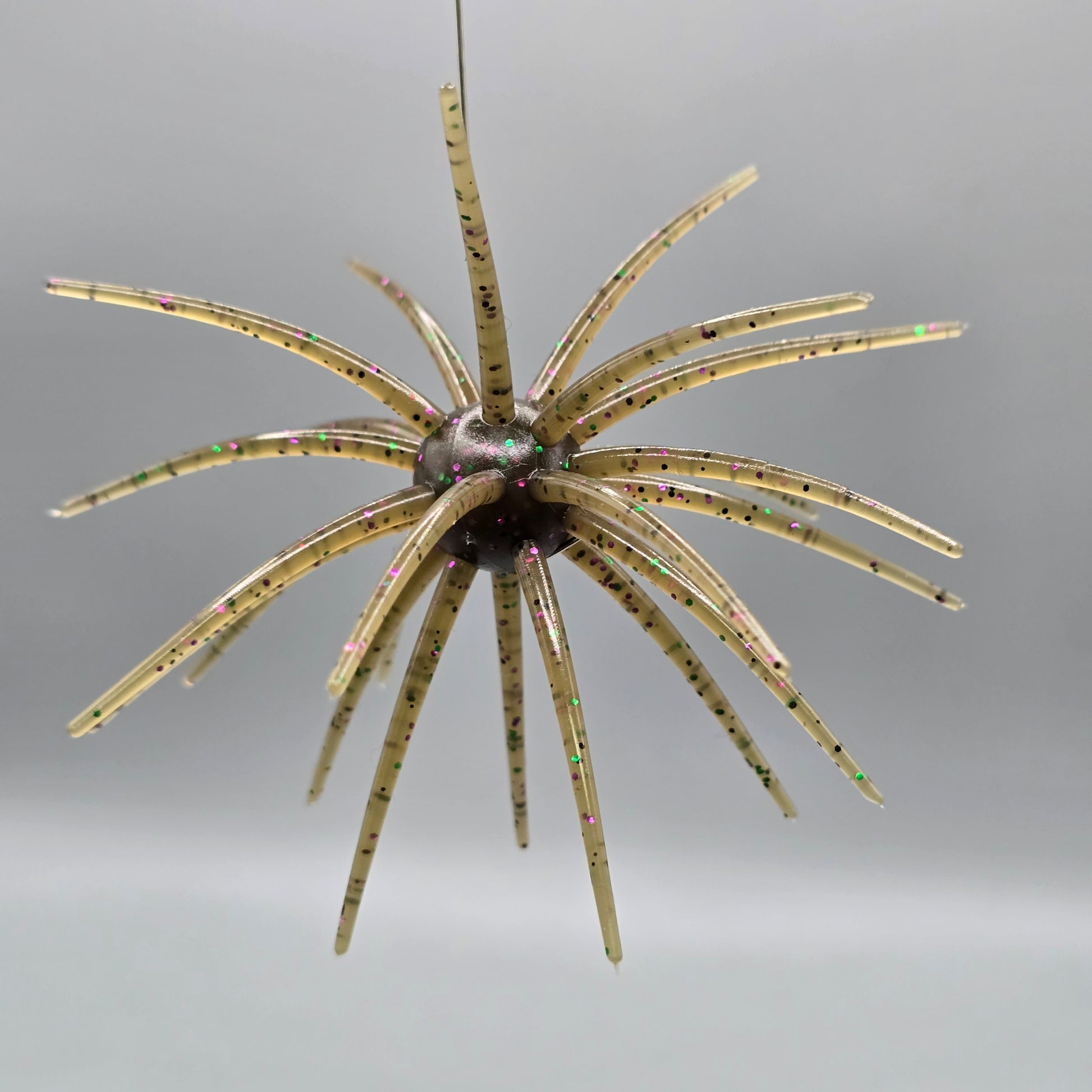 Brazalo Urchin Bait TPE pre-rigged bass fishing lure available in 19mm and 25mm sizes