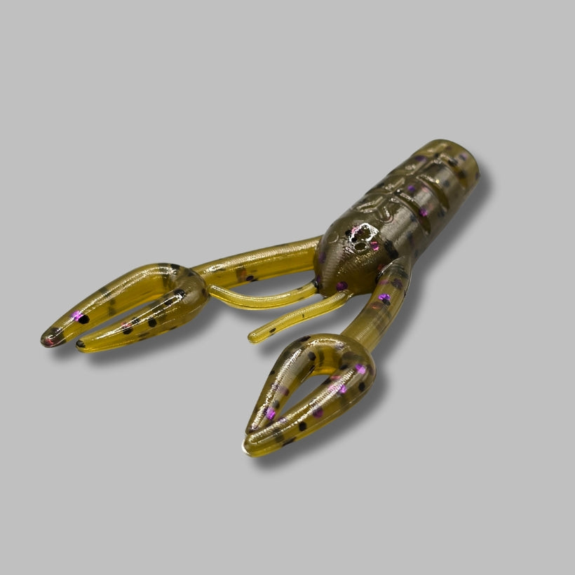 Bait Cave 2.5” Dirk’s Craw – Compact Finesse Craw