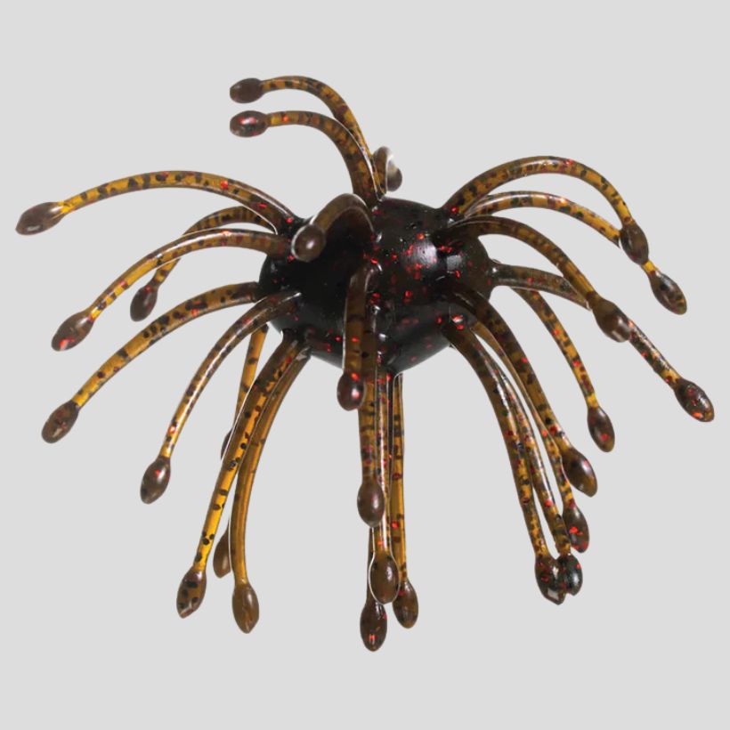 G-Ratt Baits Webber Dice Baits - Green Pumpkin Red Flake