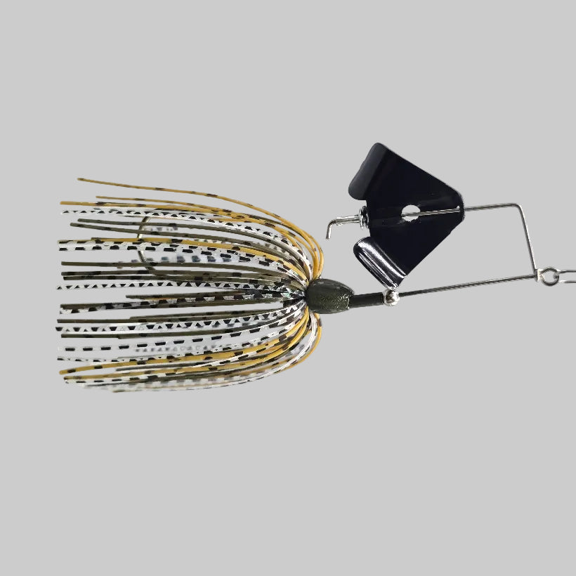 Brazalo Skirted Wee Whacker - Green Pumpkin w/ Black Blade