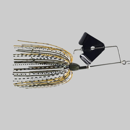 Brazalo Skirted Wee Whacker - Green Pumpkin w/ Black Blade