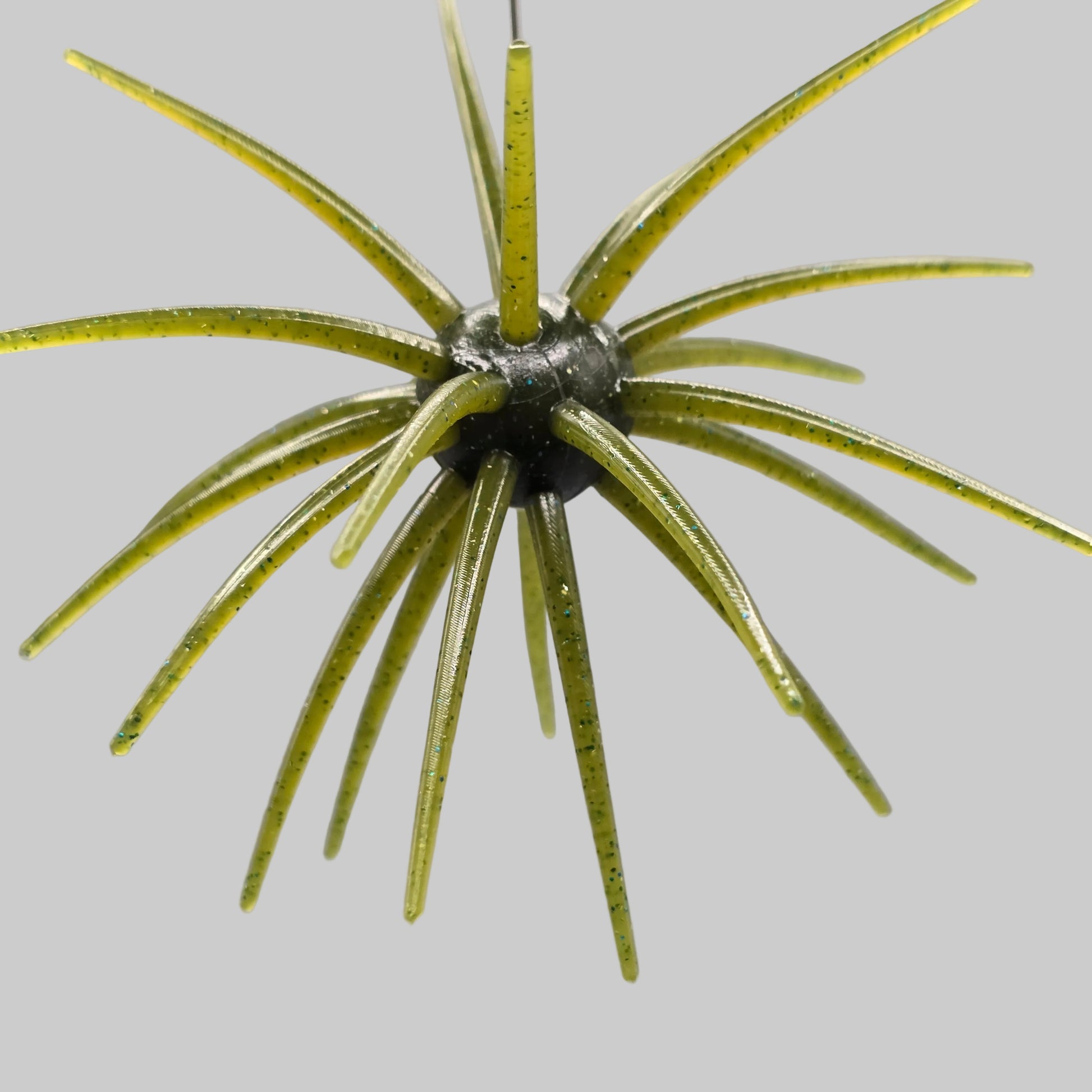 Brazalo Urchin Bait TPE pre-rigged bass fishing lure available in 19mm and 25mm sizes