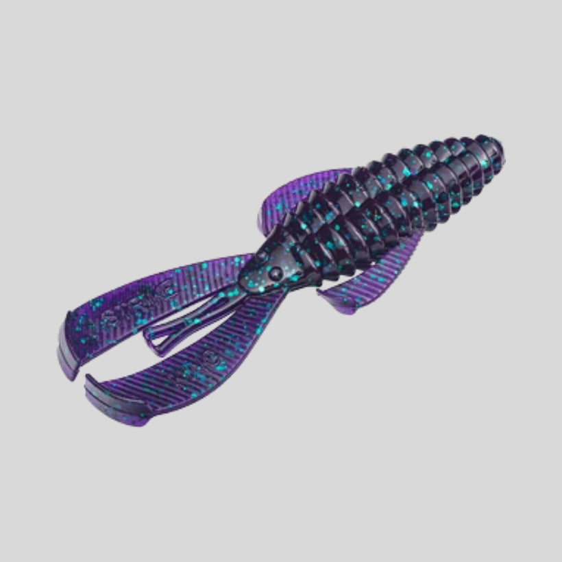 Strike King Rage Bug 4 inch creature bait soft plastic bass fishing lure designed for flipping and pitching heavy cover