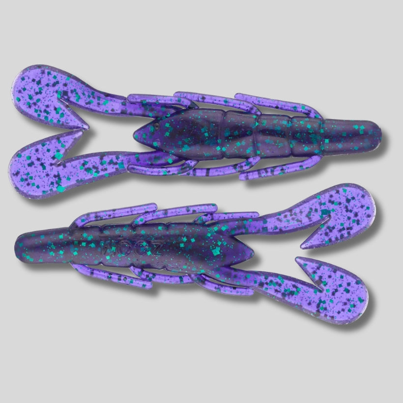 Zoom Ultra-Vibe Speed Craw 3.5 inch soft plastic craw bait for bass fishing with fast kicking claws and jig trailer action