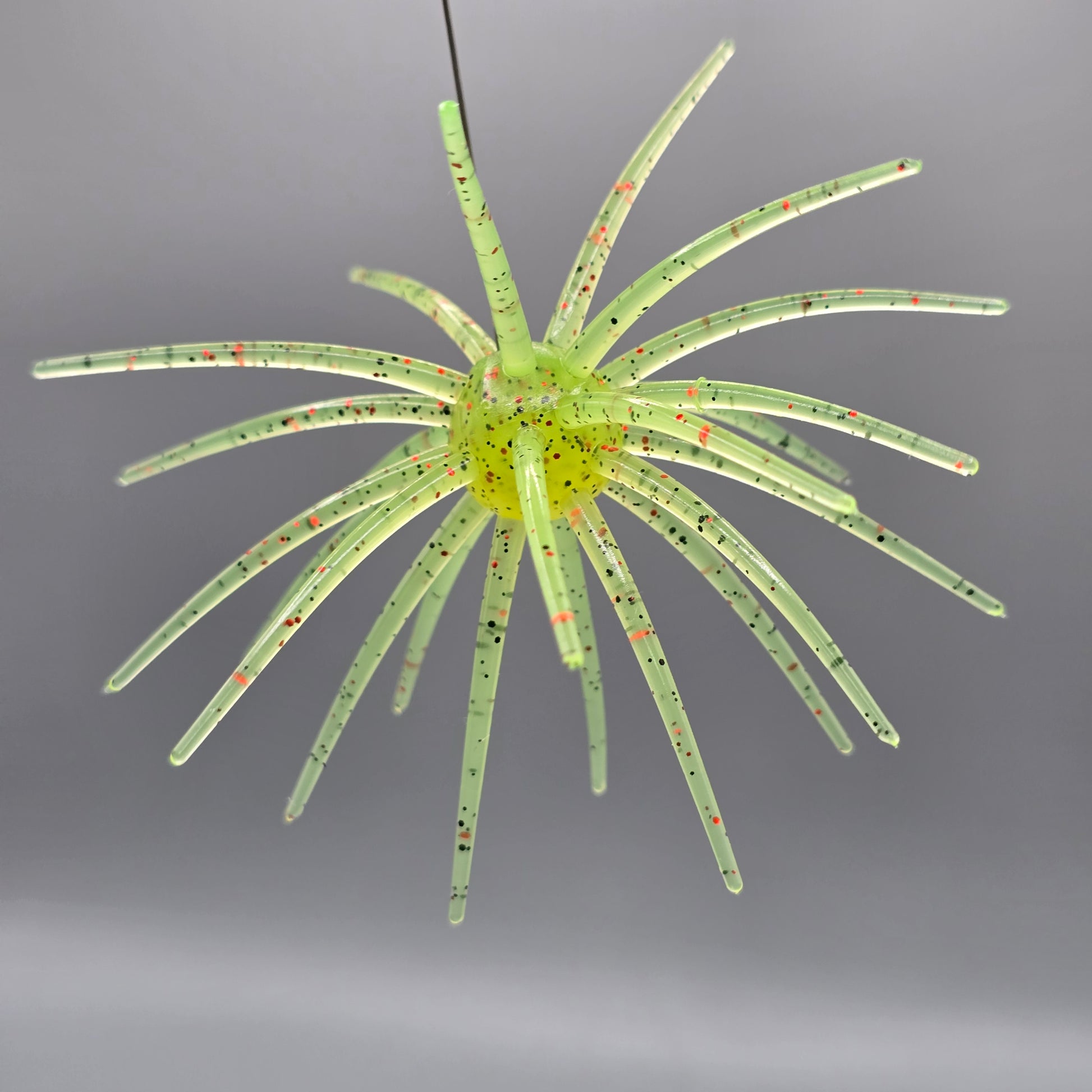 Brazalo Urchin Bait TPE pre-rigged bass fishing lure available in 19mm and 25mm sizes