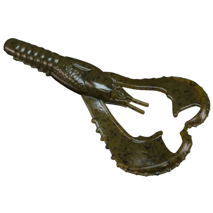 Lunker City 4" Karate Craws - Green Pumpkin