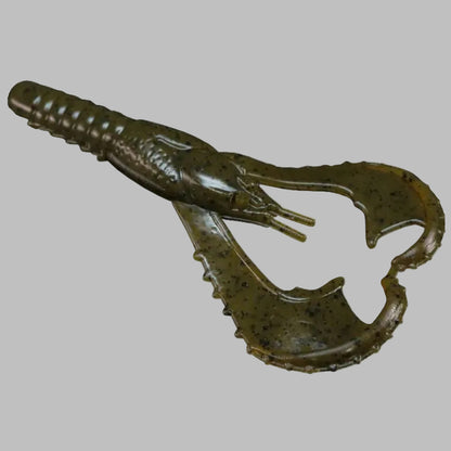 Lunker City 4" Karate Craws - Green Pumpkin