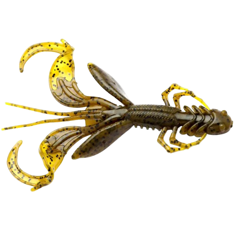 Lunker City 5" Ozmo Creature Baits - Green Pumpkin