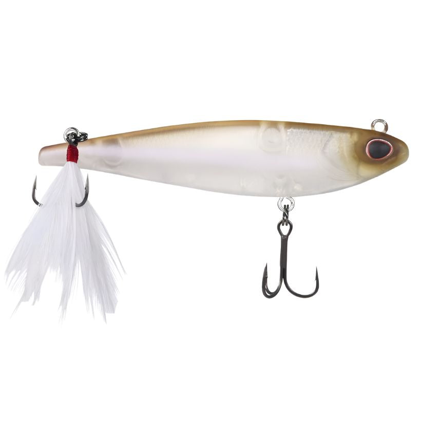 Berkley Doom Stroller hard minnow bait with Fusion19 treble hooks for open-water and suspended bass fishing - MF Minnow