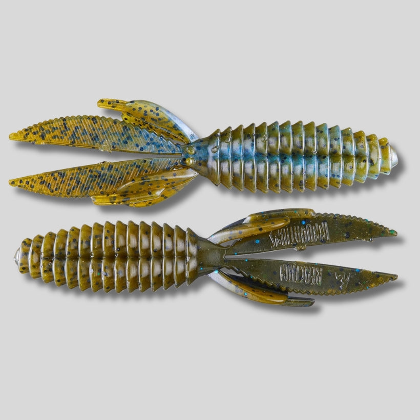 Reaction Innovations Sweet Beaver 4.2 inch soft plastic creature bait for flipping pitching and heavy cover bass fishing