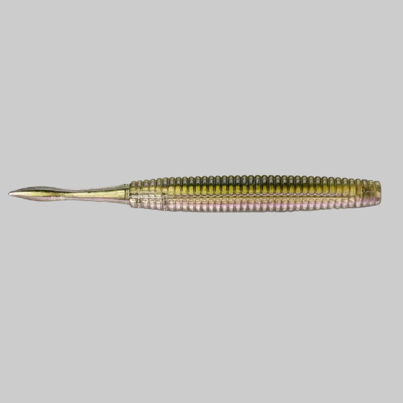 Mamba - CAST Fishing Co. Nova 4.5 inch finesse worm with built-in glass rattle for Neko rigs, shaky heads, Ned rigs and bass fishing