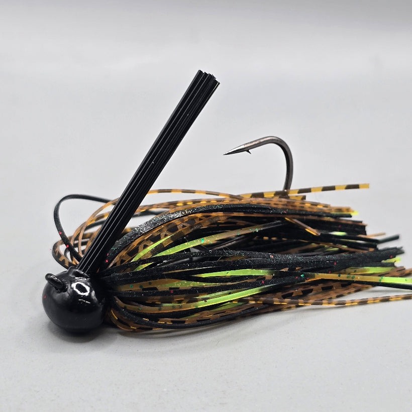 Brazalo Custom Lures Tungsten Football Jigs - Mizzou Craw