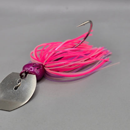 Brazalo Strutter 2.0 bladed jig with direct connect blade and wire-tied skirt