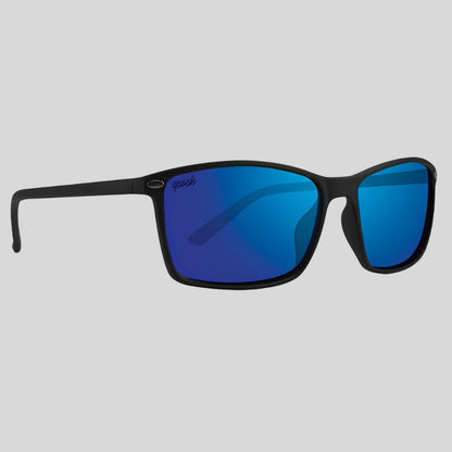 Murphy Calhoun (black/polarized blue mirror) - Epoch Eyewear